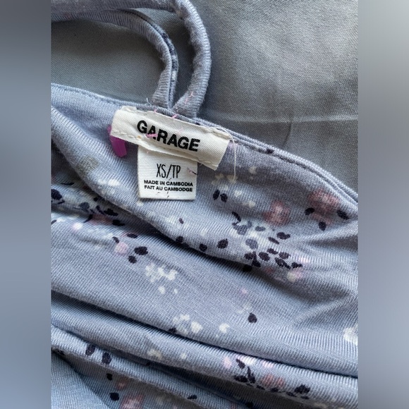 Garage Dress XS purple-gray spaghetti straps - Picture 4 of 8